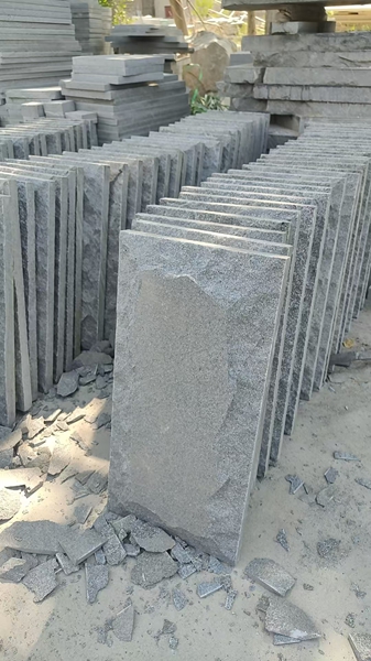 魯灰蘑菇石外墻